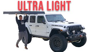 ULTRA LIGHT Affordable Roof Top Tent  Inspired Overland First Look [upl. by Prissy849]