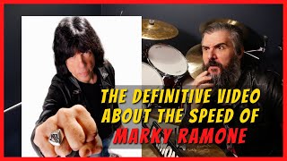 ALL YOU NEED TO KNOW ABOUT THE HIHAT TECHNIQUE OF MARKY RAMONE [upl. by Etnovahs]