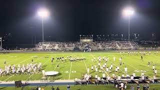 Bentonville West Midnight Regiment quotReflectionsquot  First Football Game  August 30th 2024 [upl. by Adeuga]