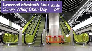 Elizabeth Line  Canary Wharf Station Open Day [upl. by Janek43]