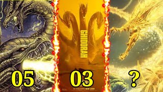 9 Most Powerful Version of King Ghidorah  Monster जगत के 9 सबसे ताकतवर Dragons [upl. by Pfosi]