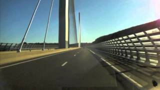 Caylus France to Girona Spain via the Millau Viaduct [upl. by Gotthard]