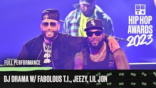 DJ Drama Brings On Fabolous TI Jeezy amp Lil Jon To Perform Go Crazy amp More  Hip Hop Awards 23 [upl. by Odlabu297]