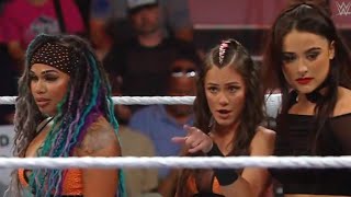 Katana Chance amp Kayden Carter vs Shayna Baszler amp Zoey Stark Raw July 15 2024 [upl. by Ariad158]