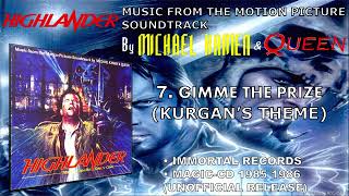 7 Gimme The Prize Kurgans Theme  Highlander Soundtrack by Michael Kamen amp Queen  1080p  MP3 [upl. by Meelak564]