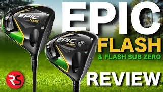 NEW CALLAWAY EPIC FLASH amp SUB ZERO DRIVER REVIEWS  RICK SHIELS [upl. by Anial37]