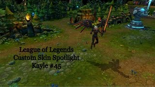 League of Legends Custom Skin Spotlight Kayle 45  Project Kayle [upl. by Cristal338]