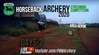 Day 2 Horseback Archery Live Streaming Competition 2020 [upl. by Aihsenrad]