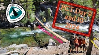 PCT 2024 Day 9 and 10  Evolution Creek San Joaquin River Sallie Keyes Lake and Selden Pass [upl. by Jurkoic241]