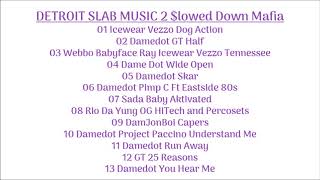 09 DamJonBoi Capers Chopped Slowed Down Mafia djdoeman [upl. by Lecrad]