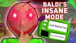 Baldi Has An INSANE MODE  Baldi’s Basics In Education And Learning Brutal Basic Mod [upl. by Chong292]