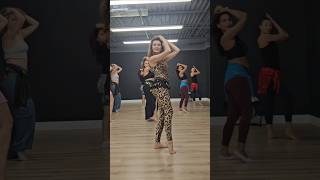 fakerni by haifawehbe ❤️ fun choreo for class to my favorite song bellydancing bellydanceclass [upl. by Alolomo]