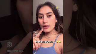 Surleen glt boln valeya de sewa krde hoye surleen punjabi funny instagram tiktok [upl. by Lanuk]