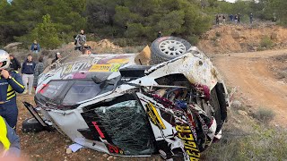 ⚠️‼️BIG CRASH amp ACTION‼️⚠️59 RallyRacc Catalunya Costa Daurada 2024by Mejor de Lado [upl. by Chelsy]