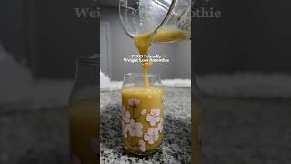 ✨PCOS Friendly Pineapple Peach and Turmeric Smoothie pcos glp1 trendingshorts pcosweightloss [upl. by Luehrmann460]