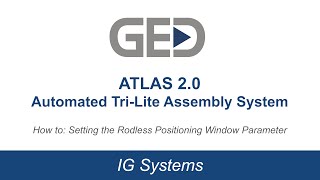 ATLAS 20 Rodless Positioning Window [upl. by Oconnor]