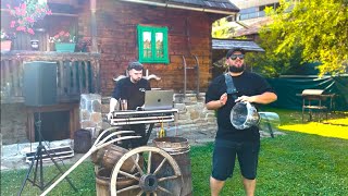 Live Percussion DJ Set 🔴 Viseul de Sus Maramures  by DJ Cosmin Vraciu amp Babus Vlad Live Percussion [upl. by Otrevogir]