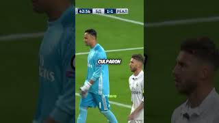 Ronaldo and Ramos reaction on Navass mistake 😥💔 [upl. by Randa]