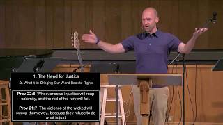 quotProverbs on Justicequot  Pastor Tim Buczek [upl. by Aerdnu]