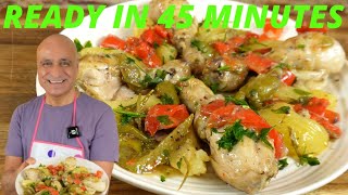 CHICKEN amp POTATOES A Delicious OnePan Recipe [upl. by Razaile]