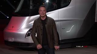 Tesla Semi amp Roadster Unveil [upl. by Atirres966]