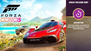 Forza Horizon 5  Urban Treasure Hunt Accolade  From Estadio José Aguilar to Univ Guanajuato [upl. by Atig]