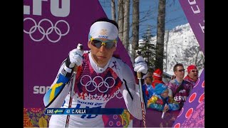 2014 OS Sotji Längdskidor 10 km K Damer [upl. by Aurlie]