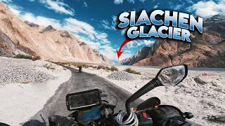 My journey to Siachen  Siachen Glacier– World’s Highest Battlefield ⚔️ Ladakh Ride Ep12 [upl. by Esinnej]