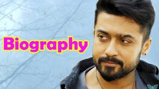 Suriya  Biography  Singham of Tamil Cinema [upl. by Nonnair]