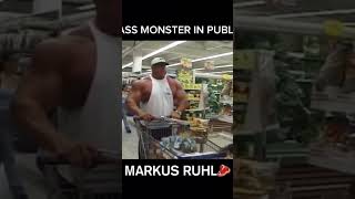 Markus Ruhl grocery shopping gym markusruhl bodybuilding [upl. by Stavros]