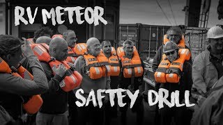 SAFTEY DRILL  Day one on the RV METEOR  M152  Episode II [upl. by Krell]