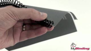 How To Use Coil Crimping Pliers for Spiral Coil Binding [upl. by Belda]