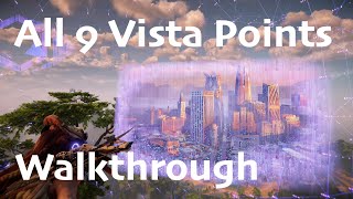 All 9 Vista Point Locations amp Walkthrough  Horizon Forbidden West [upl. by Aihsyla]