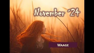 WAAGE♎  November ´24🎃 [upl. by Llyrrad]