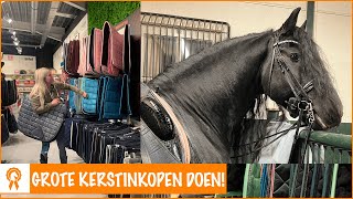 Johnnys kerstcadeautjes shoppen  winactie  PaardenpraatTV [upl. by Ulrica]