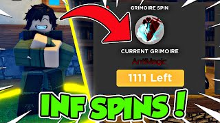 Where To Spin or Obtain Grimoire In Roblox Grimoires Era [upl. by Soma]