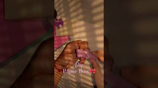 bow making DIV Artamp craft ideas 💡💫💫 art satisfiesart [upl. by Anirbak]