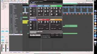 How To Make A Nasty Electro Bassline Synth Patch [upl. by Bobette]