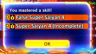 NEW FALSE SUPER SAIYAN 4 AWOKEN IN DRAGON BALL XENOVERSE 2 [upl. by Beryle431]