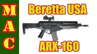 SHOT Show  Beretta ARX160 [upl. by Joane66]