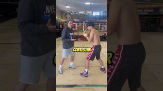 Contestar un golpe 📝 tutorial boxeo boxing boxingtraining boxingday boxinglife teamsanchez [upl. by Zaneski]