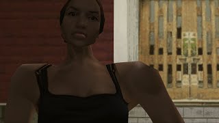 GTA 3 CJ kills Catalina To save Claude in the mission the exchange [upl. by Ellimaj203]