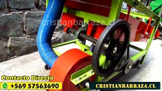 Harnero vibratorio  soplador  3 salidas  motor 220 Volt [upl. by Curcio218]