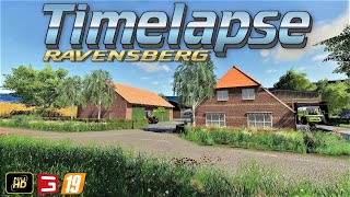 LS19 Hofbau🔴Speed Build✅Timelapse🔥Ravensberg🔥Hof Bau🚜1080p PS4 [upl. by Yalonda277]