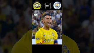 AL Nassr vs Man City UCL Final Penalty Shootout 🔥😱 ronaldo football shorts youtube [upl. by Lipps111]