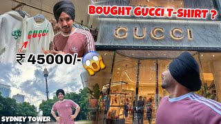 Bought Gucci Tshirt Worth ₹45000  😱 Australia Day 2023  Travel in Train [upl. by Agler987]