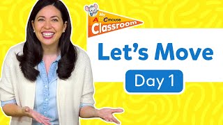 Full Episode HD TV  Lets Move with Ms Lauren by ABCmouse  Day 1  PreK Learning and Fun [upl. by Brigid]