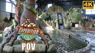 Expedition Zork POV 4K 60FPS Toverland Mack Log Flume  NonCopyright [upl. by Minerva]