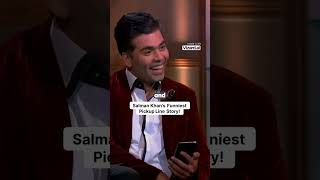 Best pickup line part  1 salmankhan bollywood celebritygossip youtubeshorts coffeewithkaran [upl. by Chadwick]