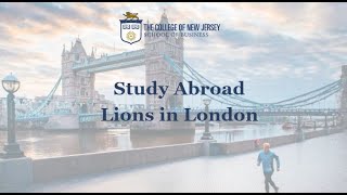 Study Abroad Lions in London [upl. by Mit814]